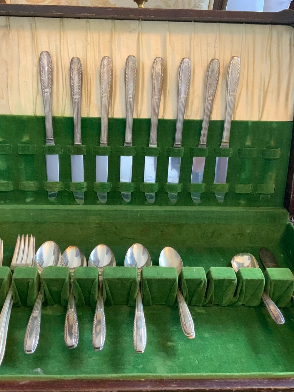 Silver Flatware Cutlery Set of 28
